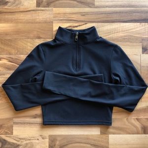 VITALITY CROPPED QUARTER ZIP